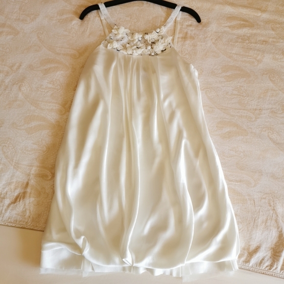 BCBG MAXAZRIA Silk Beaded Dress - Picture 3 of 10